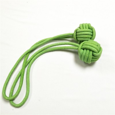 Hot wholesale Fashion pet chew  toys knitting ball & Many style knitting ball for cats. Cotton rope catnip toys